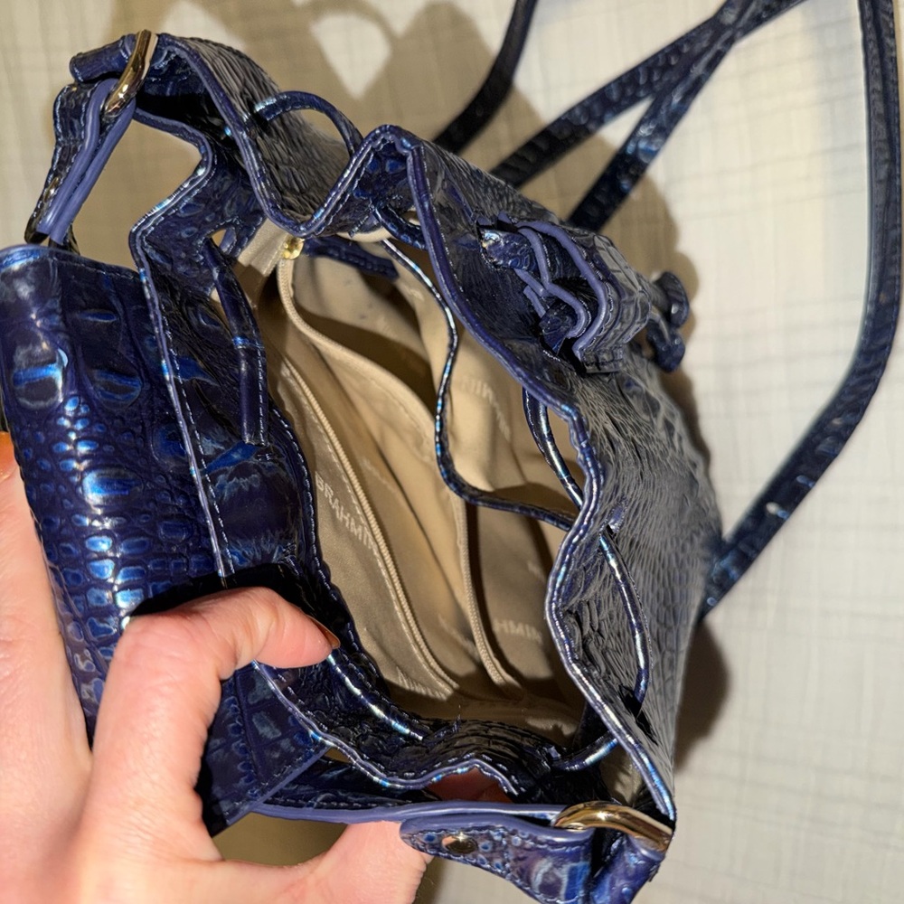 Brahmin Kendall Kyanite Women's Mini Backpack Purse - Picture 4 of 5